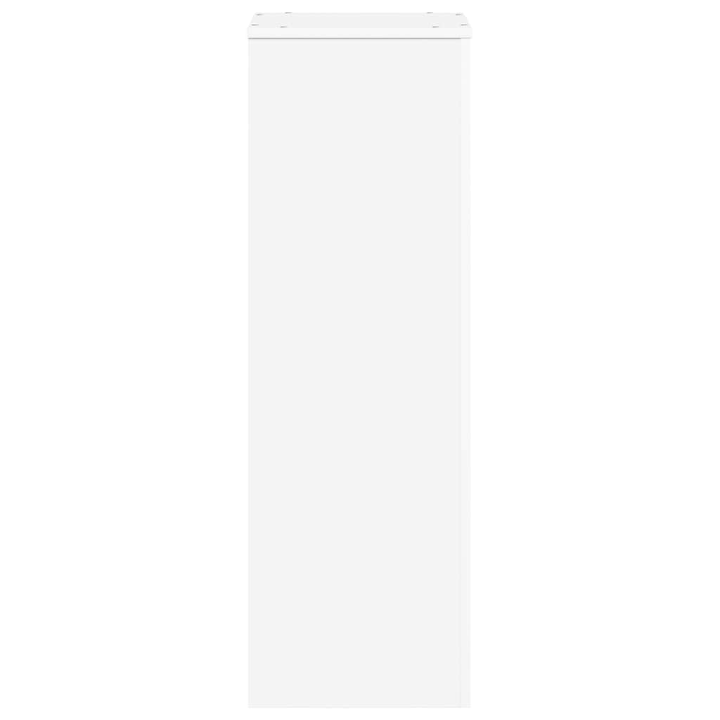 Plant Stand White 33x33x100 cm Engineered Wood