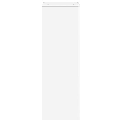 Plant Stand White 33x33x100 cm Engineered Wood