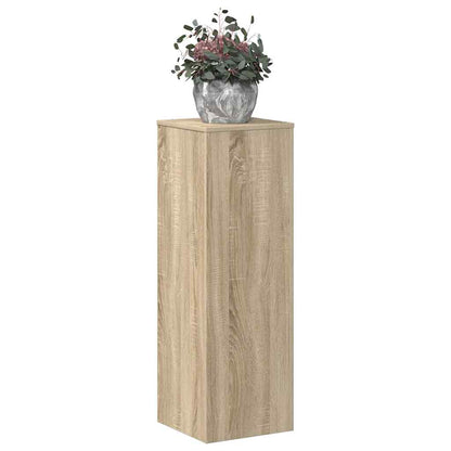 Plant Stand Sonoma Oak 33x33x100 cm Engineered Wood