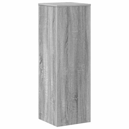 Plant Stand Grey Sonoma 33x33x100 cm Engineered Wood