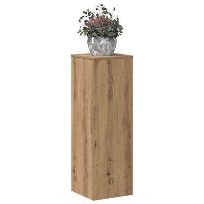 Plant Stand Artisan Oak 33x33x100 cm Engineered Wood