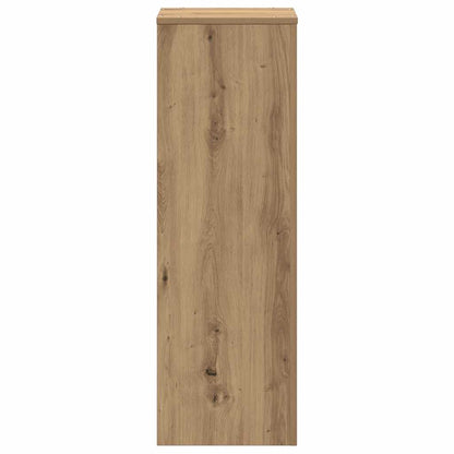 Plant Stand Artisan Oak 33x33x100 cm Engineered Wood