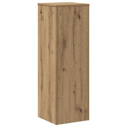 Plant Stand Artisan Oak 33x33x100 cm Engineered Wood