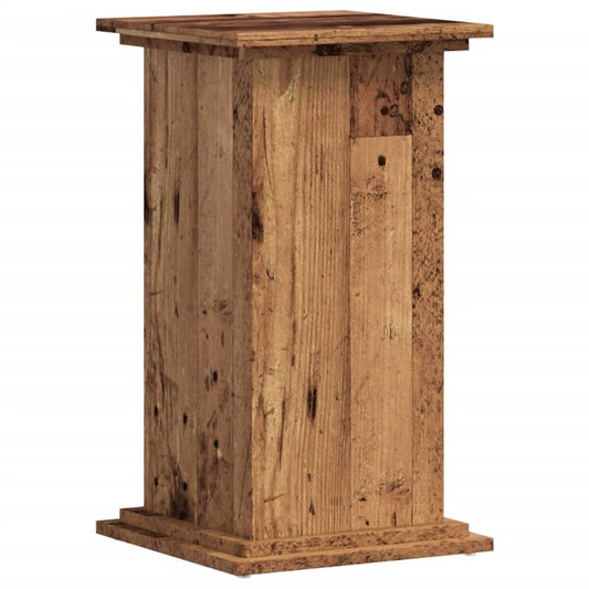 Plant Stand Old Wood 33 x 33 x 60 cm Engineered wood