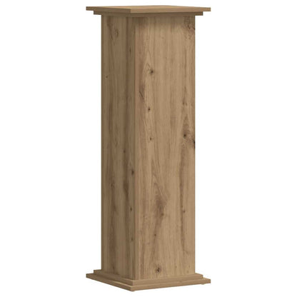 Plant Stand Artisan Oak 33x33x100 cm Engineered Wood