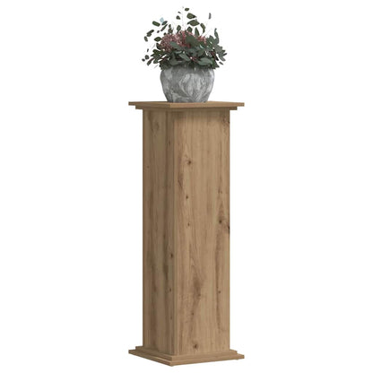 Plant Stand Artisan Oak 33x33x100 cm Engineered Wood