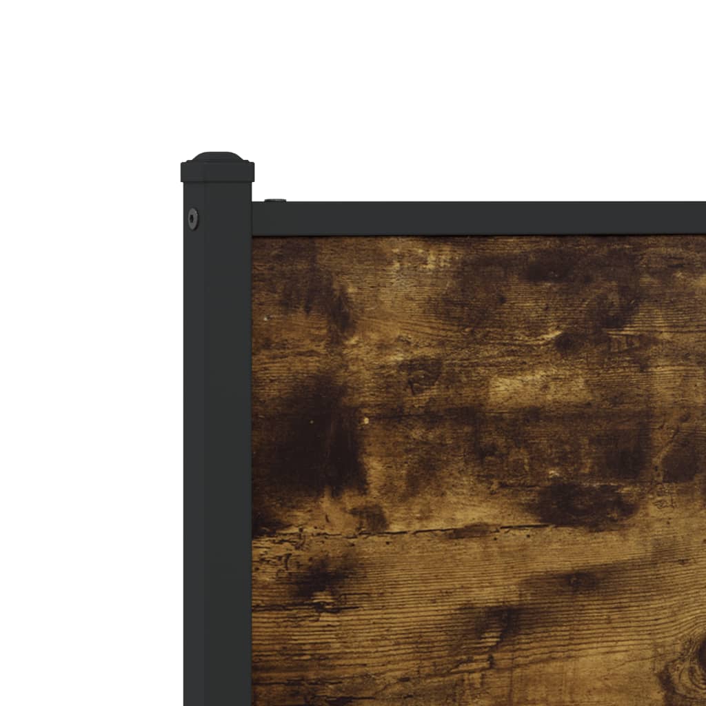 Replace Headboard Smoked Oak 90 cm Engineered Wood and Steel