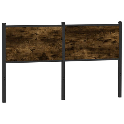Replace Headboard Smoked Oak 140 cm Engineered Wood and Steel