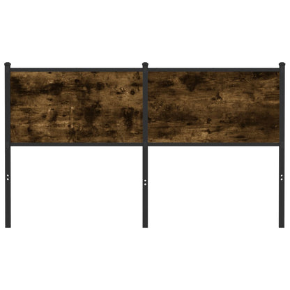 Replace Headboard Smoked Oak 150 cm Engineered Wood and Steel
