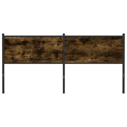 Replace Headboard Smoked Oak 180 cm Engineered Wood and Steel