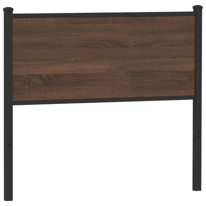 Replace Headboard Brown Oak 100 cm Engineered Wood and Steel