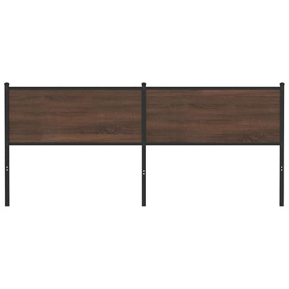Replace Headboard Brown Oak 190 cm Engineered Wood and Steel