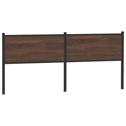 Replace Headboard Brown Oak 190 cm Engineered Wood and Steel