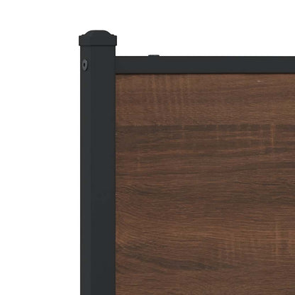 Replace Headboard Brown Oak 190 cm Engineered Wood and Steel