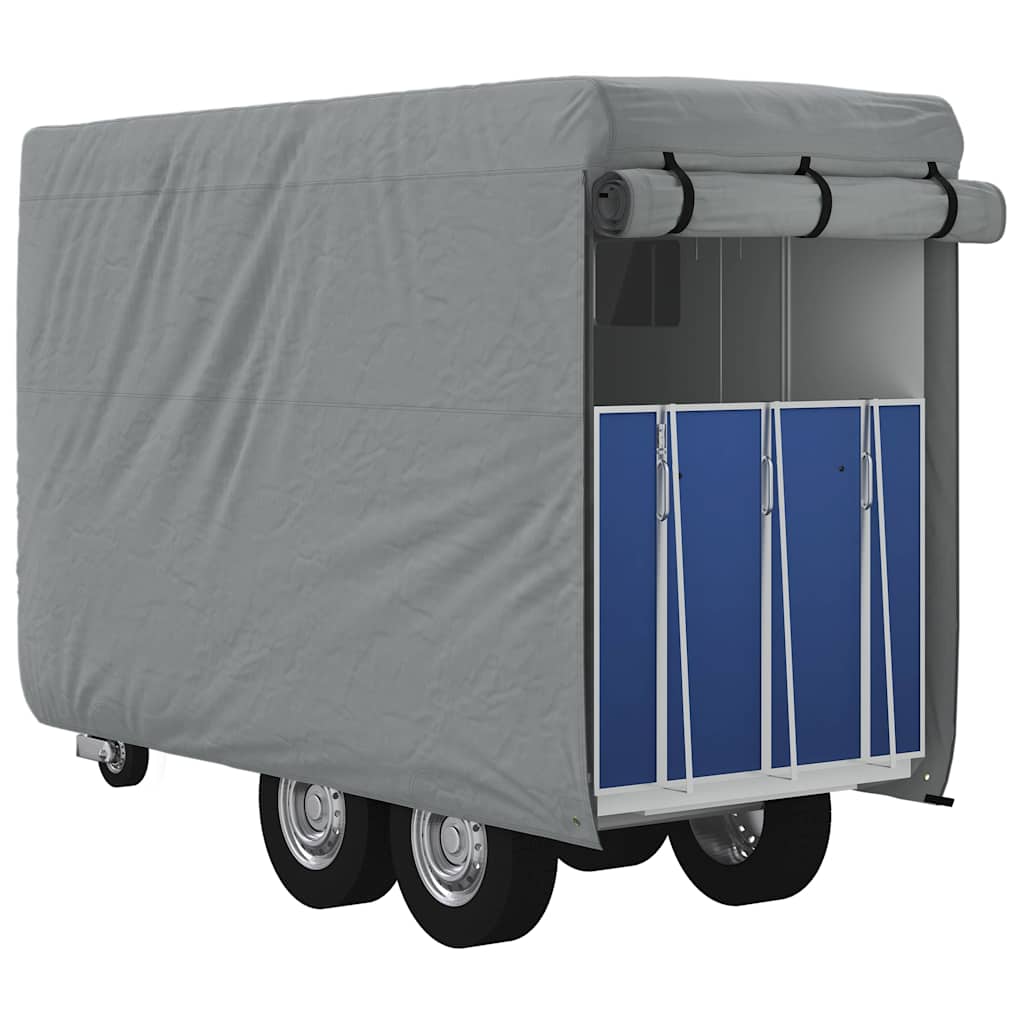 Horse Trailer Cover Grey 376x168x240 cm Non-woven Fabric