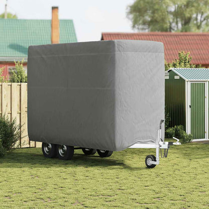 Horse Trailer Cover Grey 376x168x240 cm Non-woven Fabric