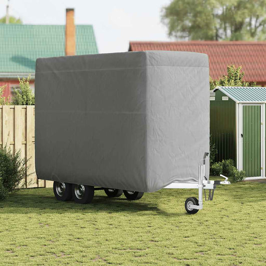 Horse Trailer Cover Grey 376x168x240 cm Non-woven Fabric