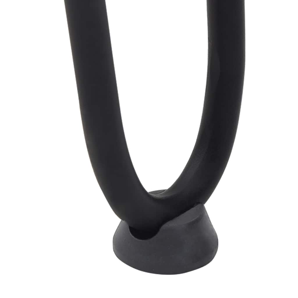 Hairpin Legs for Coffee Table 4 pcs Black 10 cm Solid Steel
