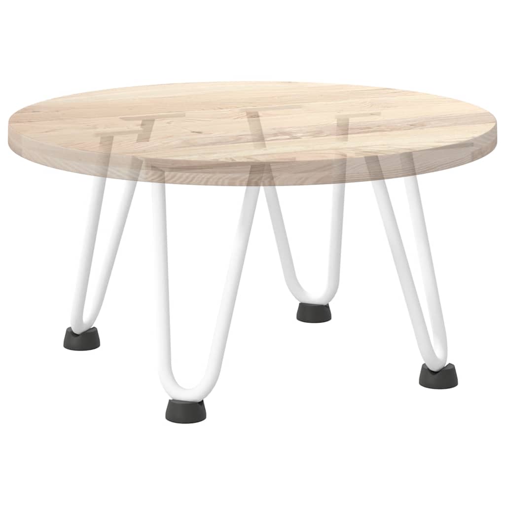 Hairpin Legs for Coffee Table 4 pcs White 20 cm Solid Steel