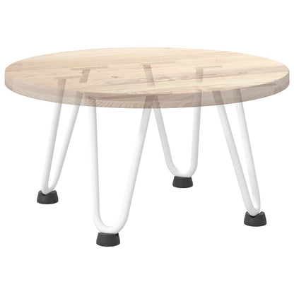 Hairpin Legs for Coffee Table 4 pcs White 20 cm Solid Steel
