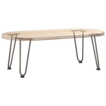 Hairpin Legs for Coffee Table 4 pcs Natural Steel 30 cm Solid Steel