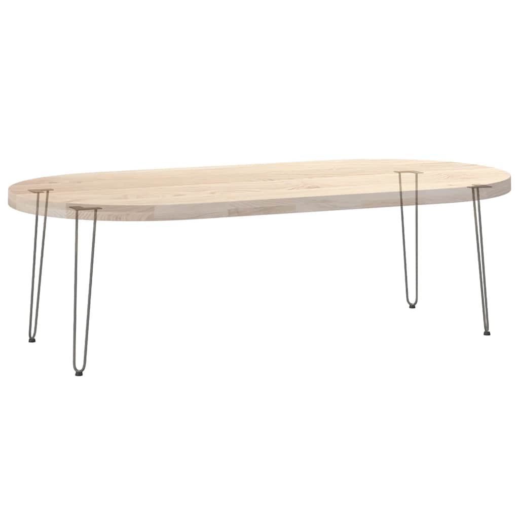 hairpin legs for console tables for Console Table 4 pcs Natural Steel 72 cm Solid Steel