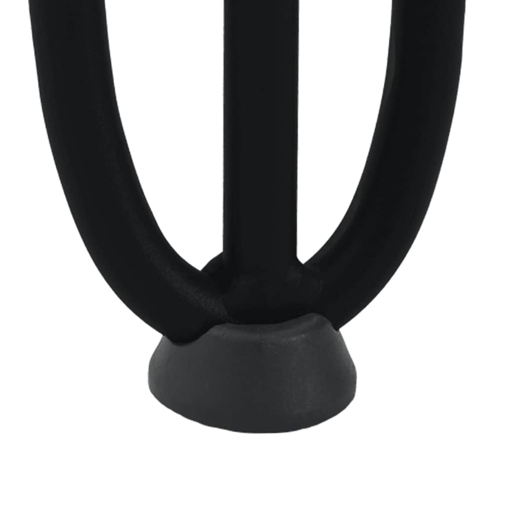 Hairpin Legs for Coffee Table 4 pcs Black 20 cm Solid Steel