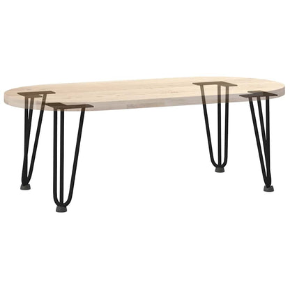 Hairpin Legs for Coffee Table 4 pcs Black 30 cm Solid Steel