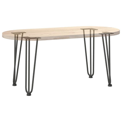 Hairpin Legs for Coffee Table 4 pcs Anthracite 42 cm Solid Steel