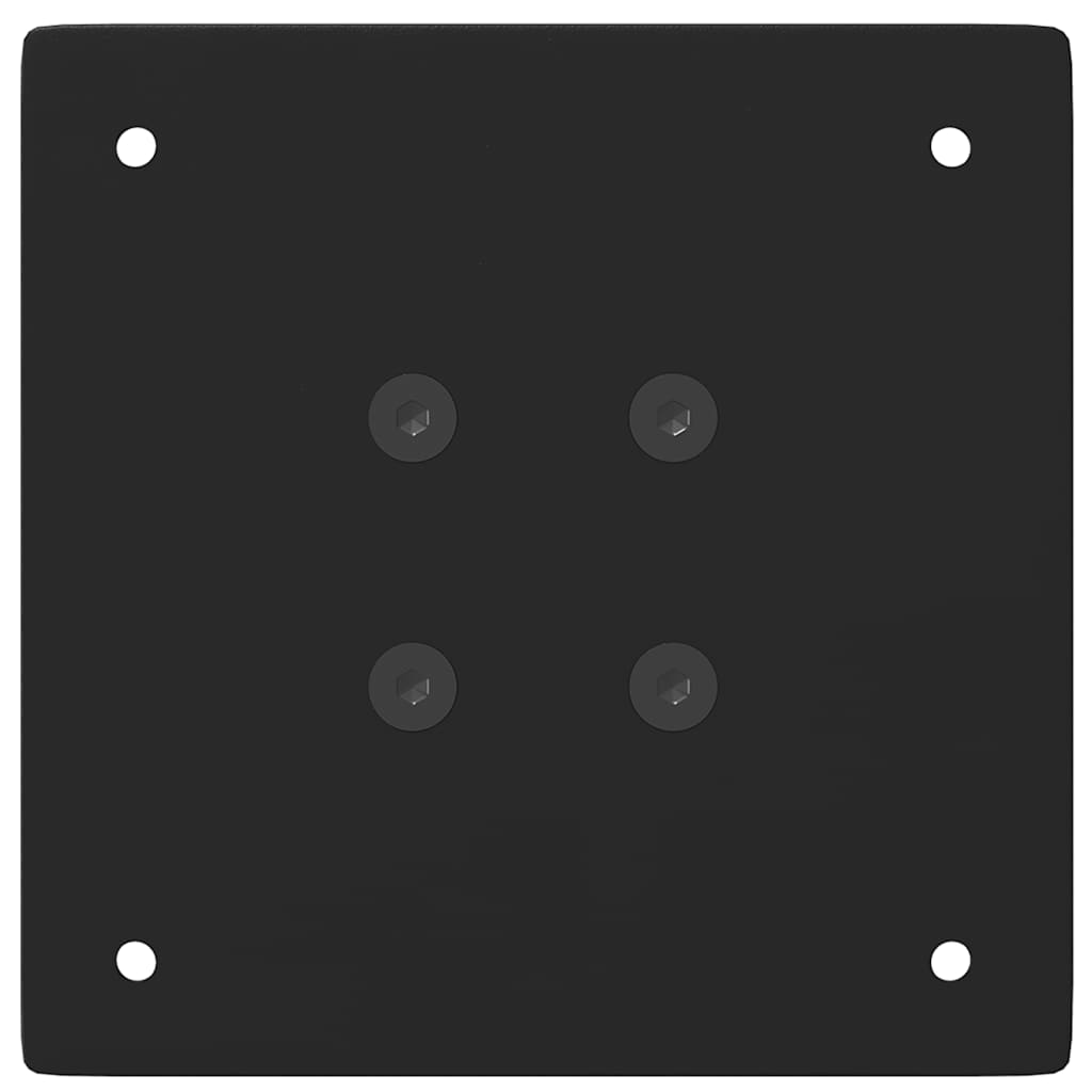 Coffee Table Legs 4 pcs Black 30-32 cm Steel