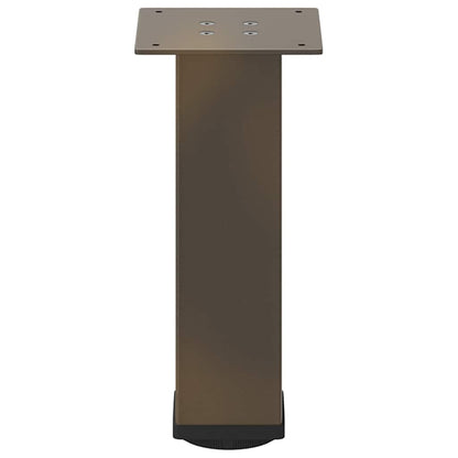 Coffee Table Legs 4 pcs Natural Steel 30-32 cm Steel