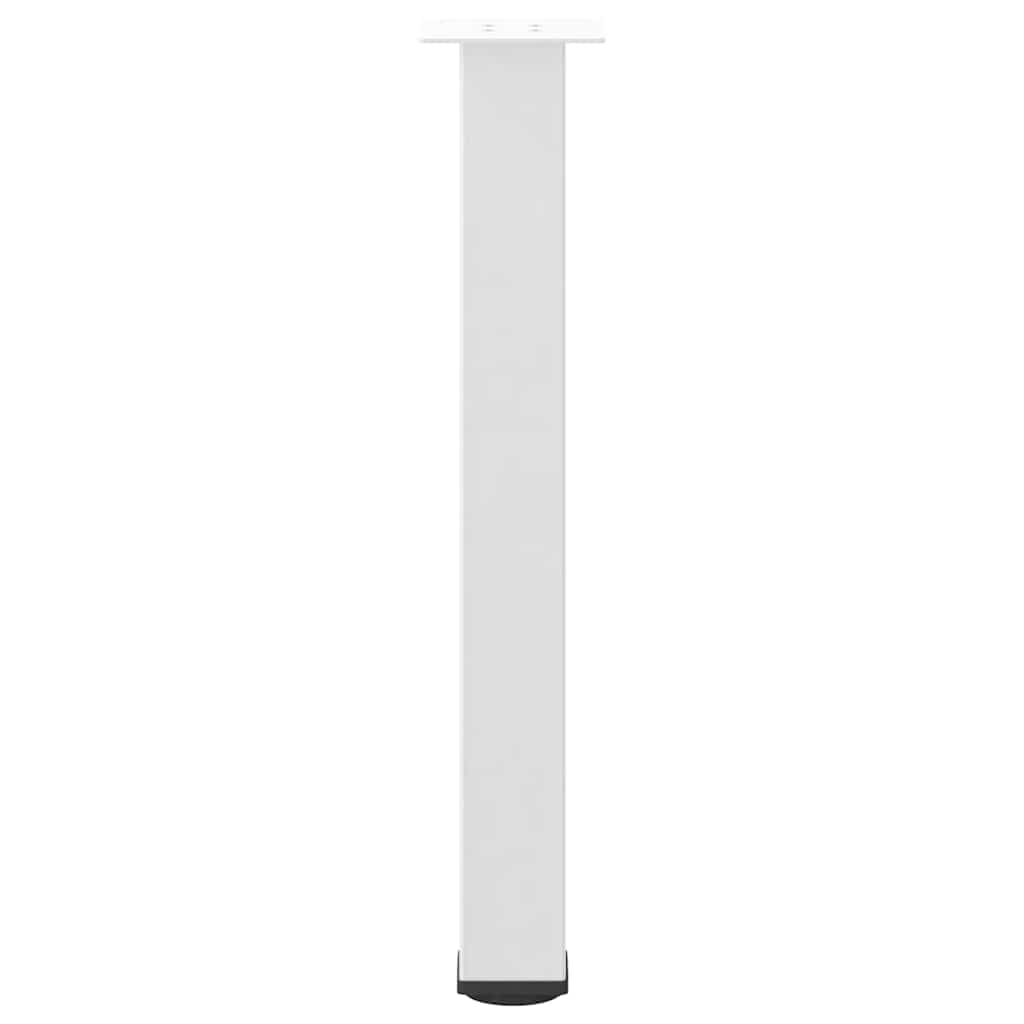 Console Table Legs 4 pcs White 72-74 cm Steel