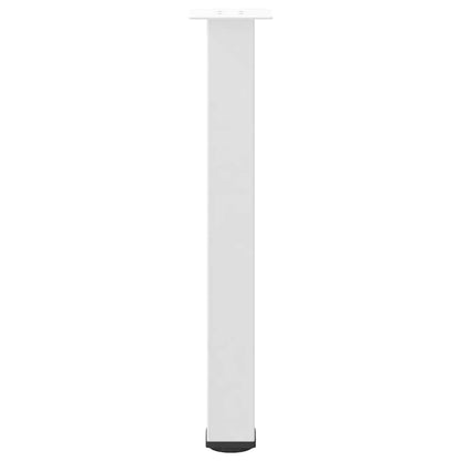 Console Table Legs 4 pcs White 72-74 cm Steel
