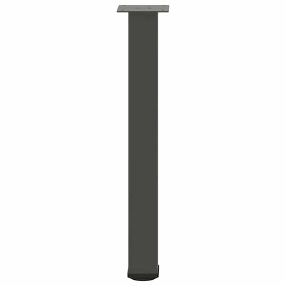 Console Table Legs 4 pcs Anthracite 72-74 cm Steel