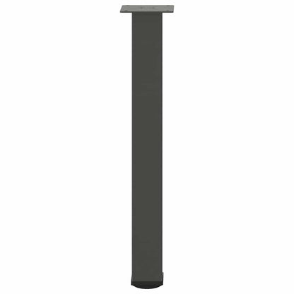 Console Table Legs 4 pcs Anthracite 72-74 cm Steel