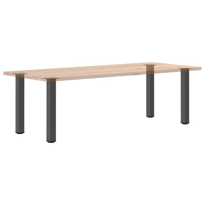 Console Table Legs 4 pcs Anthracite 72-74 cm Steel