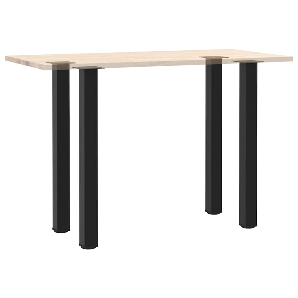 Bar Table Legs 4 pcs Black 100-102 cm Steel
