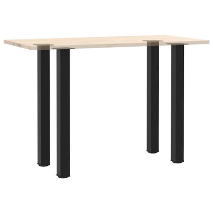 Bar Table Legs 4 pcs Black 100-102 cm Steel