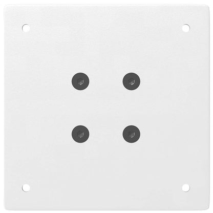 Bar Table Legs 4 pcs White 100-102 cm Steel