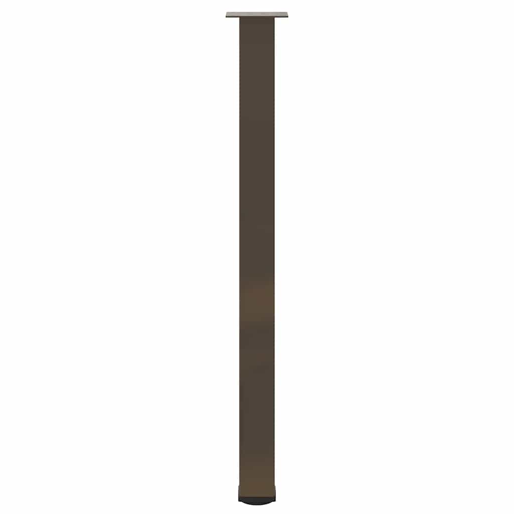 Bar Table Legs 4 pcs Natural Steel 110-112 cm Steel