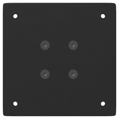 Coffee Table Legs 4 pcs Black 42 cm Steel