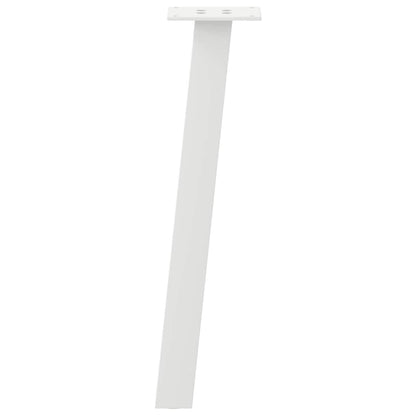 Coffee Table Legs 4 pcs White 42 cm Steel