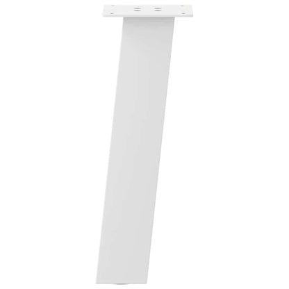Coffee Table Legs 4 pcs White 30 cm Steel