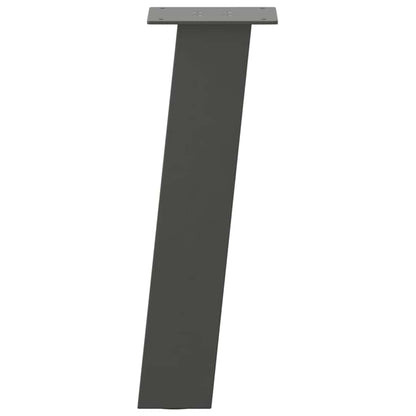 Coffee Table Legs 4 pcs Anthracite 30 cm Steel