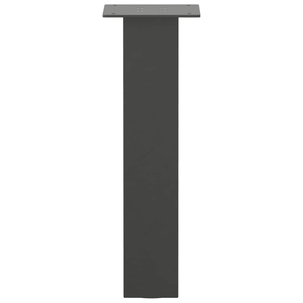 Coffee Table Legs 4 pcs Anthracite 30 cm Steel