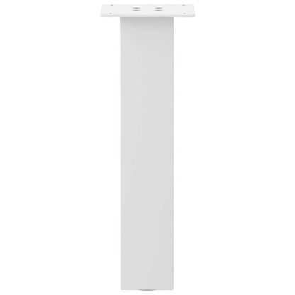 Coffee Table Legs 4 pcs White 42 cm Steel