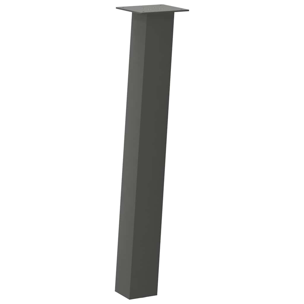 Console Table Legs 4 pcs Anthracite 72 cm Steel