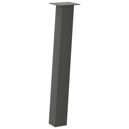 Console Table Legs 4 pcs Anthracite 72 cm Steel