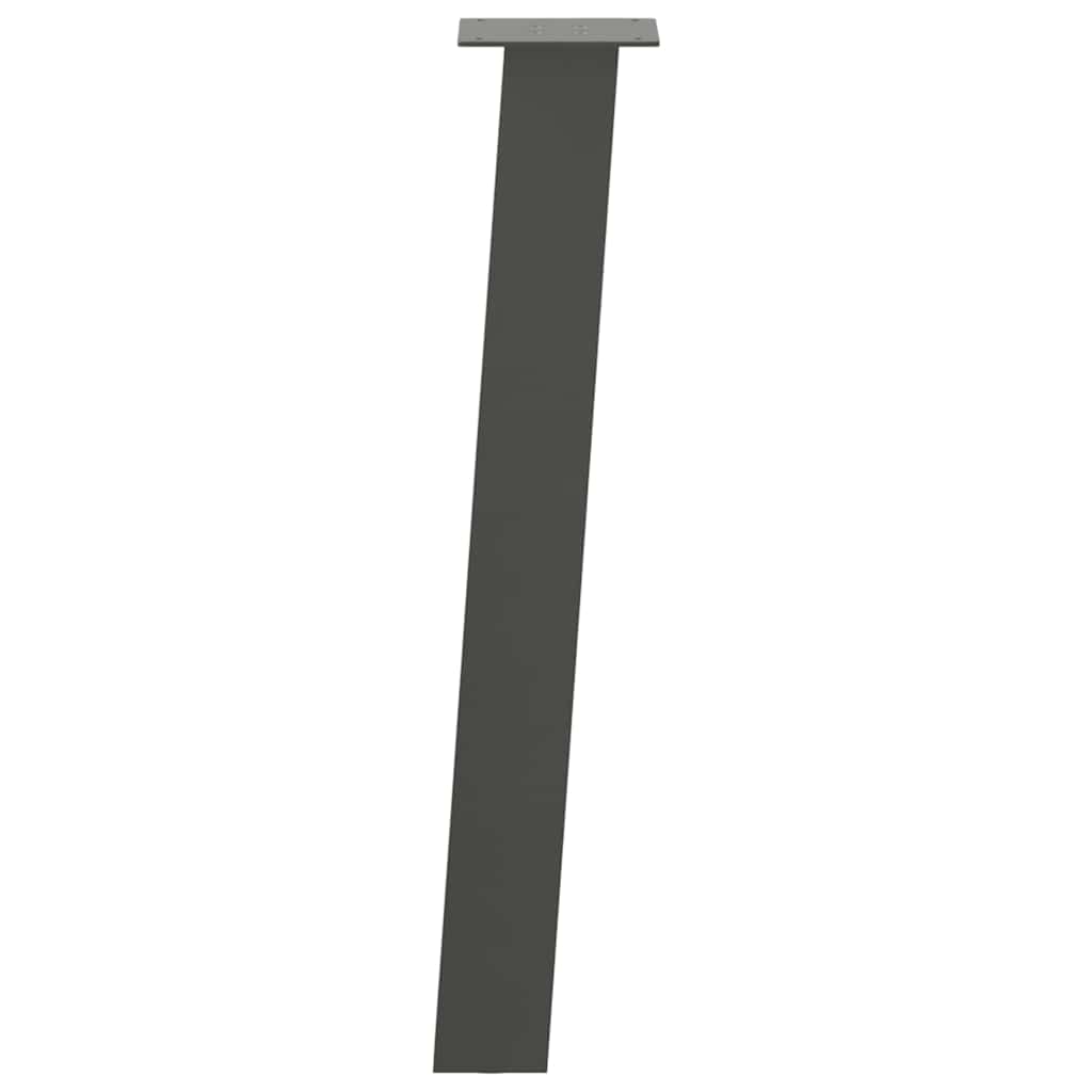 Console Table Legs 4 pcs Anthracite 72 cm Steel