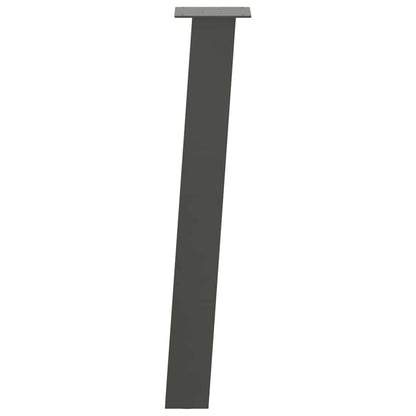 Console Table Legs 4 pcs Anthracite 72 cm Steel